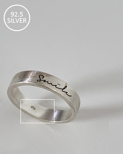 43 - ring (real silver)