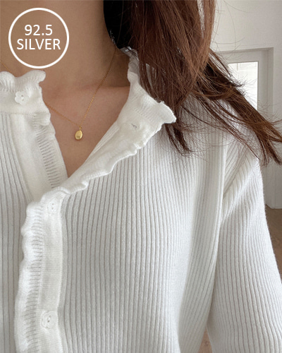 91 - necklace (real silver)